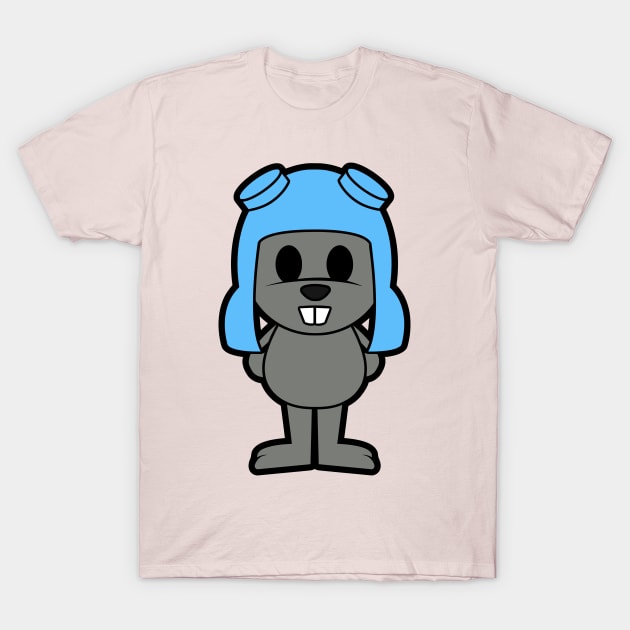 Rocky The Squirrel T-Shirt by untitleddada